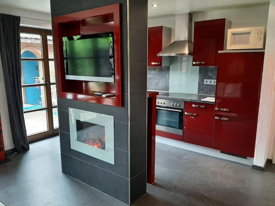 קבלאאר Ferienwohnung Am Niederrhein מראה חיצוני תמונה